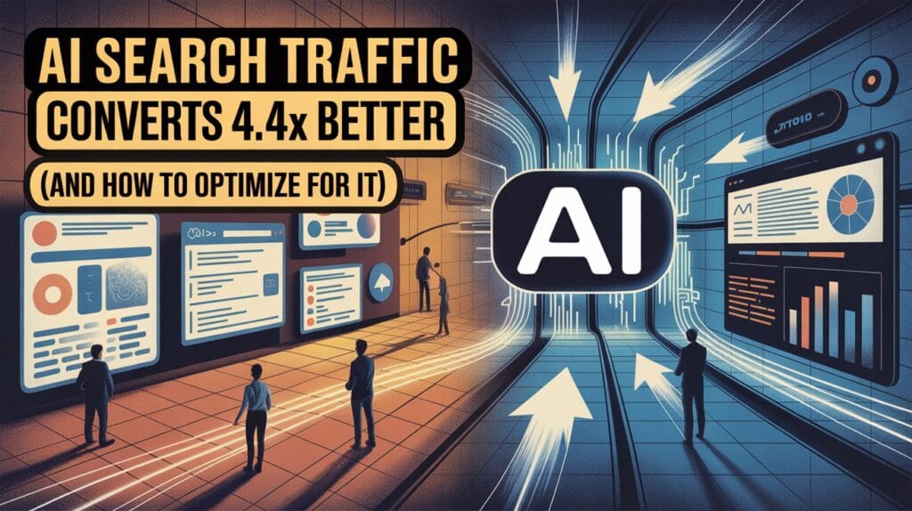 Why AI Search Traffic Converts 4.4x Better (And How to Optimize for It) 1 Why AI Search Traffic Converts 4.4x Better (And How to Optimize for It)